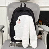 KYLETHOMASW  -  Rabbit Ears Mochila Cute Teenage Girls Bag Student Mochilas Mujer Preppy Style Bolsos High Capaci Backpack Bolsas Feminina