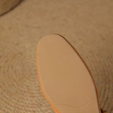 KYLETHOMASW  -  Real genuine leather women mary janes strap casal flat pumps