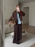 KYLETHOMASW  -  Polka Dot High Waist Trousers Spring and Summer New Commuter Trousers
