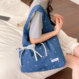 KYLETHOMASW  -  Women Soft Nylon Large Capacity Tote Bag Casual Fashion Hobo Shoulder Purse Summer New Female Simple Trend Y2K Handbags