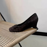 KYLETHOMASW  -  Retro Women's Mary Jane Shoes Elegant French Style High Heels for Woman Exquisite Casual Shoes Designer Shoes Zapatos De Mujer
