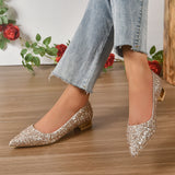 KYLETHOMASW  - Burke Glitter Pointed Toe Heels