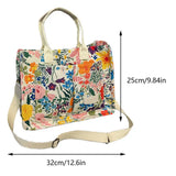 KYLETHOMASW  -  Women Stylish Crossbody Bag Large Capacity Polka Dot/Floral Chic Hobo Bag Adjustable Strap Multi-pockets for Party Vacation