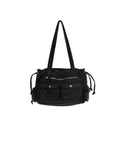 KYLETHOMASW  -  New Retro Street Soft Leather Motorcycle Bags Large Capacity Portable Shoulder Bag Female Drawstring Tote Bag