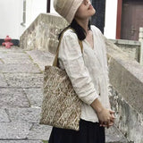 KYLETHOMASW  -  Larege Capacity All-match Canvas Bag Fashion Portable Casual Shoulder Bag Ladies 2025 Simple Commute Handbag Female