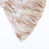 KYLETHOMASW  -  Neck Sling Skirt Printed Halter Strap Design Deep V-neck Dress