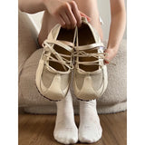 KYLETHOMASW  -  Retro Thick Bottom Heightening Mary Jane Shoes Fashionable Summer Slip-On Soft Bottom Ballet Style Women's Footwear