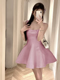 KYLETHOMASW  -  Summer New Chic Elegant Princess Evening Prom Party Mini A Line Dresses Vestidos French Robe Clothes