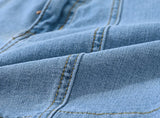 KYLETHOMASW  -  New Summer Women High Waist Wide Leg Denim Shorts Casual Solid Straight Short Jeans Variety Pants Korean Fashion Streetwear