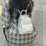 KYLETHOMASW  -  Korean Style Fashion Y2k Mini Backpack Cute Bow Mobile Phone Coin Storage Bag Small Travel Backpack Women's Bag Purse