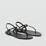 KYLETHOMASW  -  Fashion Shoes Ankle Strap Women Sandals Flip-Flop Beach Shoes Flat Sandals Roman Style Casual Summer Shoes Female Sandals