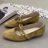 KYLETHOMASW  -  Women Flats Mary Jane Shoes Round Toe Elegant Dress Flat Shoes Soft Flat Heel Ballerinas Shoes Mujer New Woman Shoes