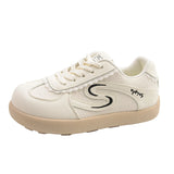KYLETHOMASW  -  Fashion Comfortable Casual for Women Leather Sneakers Lightweight Walking Flat Outdoor Sport Running Tennis 5473