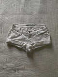 KYLETHOMASW  -  Y2K American Harajuku Shorts Simple Pocket Retro White Curled Super Shorts Hot Girl Summer Low Waist Simple White Denim Shorts