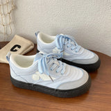 KYLETHOMASW  -  Spring Summer Thick Bottom Training Shoes New Retro Mixed Color Students Sneakers Casual Concise Soft Soled Sports Shoes