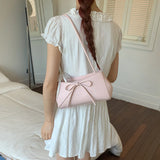 KYLETHOMASW  -  Women's Small PU Leather Shoulder Bag New Trend Solid Color Underarm Tote Bag Female Fashion Sweet Casual Dating Handbags