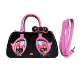 KYLETHOMASW  -  Y2k Aesthetic Cartoon Print Women's Handbags Fashion Harajuku Kawaii Bow Shoulder Bags Streetwear Ins Casual Travel Underarm Bag