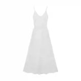 KYLETHOMASW  -  Lace Splicing Mesh Strap 2025 Spring Women Gentle Slim Fit French Romantic Ballet V-neck Waist Long Temperament Dresses