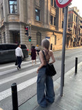 Kylethomasw  Woman Oversize Jeans Baggy Denim Low Waist Pants Wide Leg Cute Core Baddie Style New Trend  Aesthetics Japanese Fashion Ins