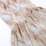 KYLETHOMASW  -  Neck Sling Skirt Printed Halter Strap Design Deep V-neck Dress