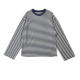 KYLETHOMASW  -  Vintage Striped Long Sleeve T Shirt Women O Neck Casual Autumn Tees Loose Tops