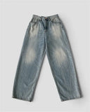 KYLETHOMASW  -  Wing Print Pattern Women's Denim Pants Vintage Style  Denim Pants High Elastic Spice Girls Trousers Casual Style Pants