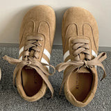 KYLETHOMASW  -  Casual Women Sneakers 2025 Popular Retro German Training Shoes Niche Comfortable Soft Soled Flat Shoes Versatile Single Shoes