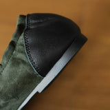 KYLETHOMASW  -  Genuine leather women ballet flats slip on casual pumps