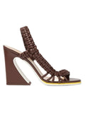 KYLETHOMASW  -  European and American Summer Women's Coarse High-heeled Woven Sandals Fashion Runway Plus Women's Sandals