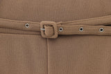 KYLETHOMASW  -  European and American style new temperament versatile casual pants women's fashionable simple drape wide-leg suit pants