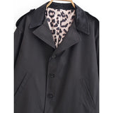 KYLETHOMASW  -  New Women Versatile Autumn Winter Trench Coat Long Sleeve Single Breasted Loose Vintage Windbreaker Jacket