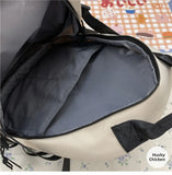 KYLETHOMASW  -  Large Capacity Travel Mochilas Mujer Preppy Style Mochila Student Bag Spacious Durable Backpack Unisex Bags for Woman