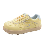 KYLETHOMASW  -  Fashion Comfortable Casual for Women Leather Sneakers Lightweight Walking Flat Outdoor Sport Running Tennis 5473