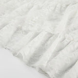 KYLETHOMASW  -  Temperament Mesh Lace Slit Skirt for Women Low Waist Slimming Slimming and Hip-hugging