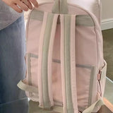 KYLETHOMASW  -  High-capacity Women Students Simple Backpack Preppy Y2k Aesthetic Casual Travel Backpacks All Match Fashion Kawaii Schoolbags