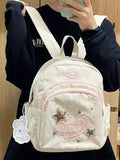 KYLETHOMASW  -  Lightweighte Star Mochila Cute Teenage Girls Backpack Portable Commuter Bag 2025 New Mini Mochilas Mujer Bags for Woman