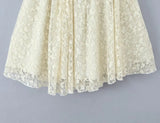 KYLETHOMASW  -  Summer Women Sexy Off Shoulder Short Sleeve Lace Mini Dresses Party Robe