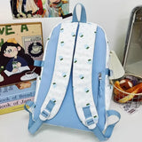 KYLETHOMASW  -  Strawberry Print Bag High Capaci Mochila Student Mochilas Mujer Lightweighte Portable Bolsas Popular Bags for Woman Backpack