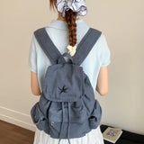 KYLETHOMASW  -  Students Travel Mochilas Mujer High Capacity Mochila New Canvas Bag Korean INS Backpack Lightweight Bags for Woman