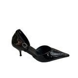 KYLETHOMASW  -  Pointed Heel Sandals Comfort Shoes for Women Suit Female Beige Girls Fashion Black High Leather Low Stiletto Scandals Rubber Fab