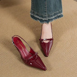 KYLETHOMASW  -  Summer New Solid Color High-heeled Sandals for Women Elegant Bow Dress Single Elegant Party Wedding Women's Shoes