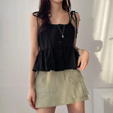 KYLETHOMASW  -  Summer Lace Patchwork Bohemian Women's Tank Tops 2025 New Sleeveless V-neck Sexy Short Vest Shirts for Womens