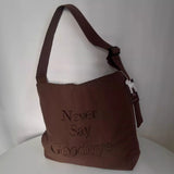 KYLETHOMASW  -  Men and Women Streetwear Travel Crossbody Bags Korean Letter Embroidery Y2k Handbags Trendy Casual All Match Shoulder Bag Women