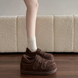KYLETHOMASW  -  Platform Retro Women Winter New Versatile Round Head Comfortable Warm Sneakers