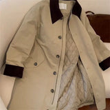 KYLETHOMASW  -  Autumn Winter New Women Korean Small Fragrance Cotton Clothing High-end Cotton Jacket With Cotton Clip Design Loose Jacket