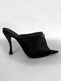 KYLETHOMASW  -  Women's Summer High-heeled Pointed Toe Sandals, Suitable for Fashion Shows, Plus Size Women's Sandals