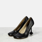 KYLETHOMASW  -  Star style Fashion Square toe Soft Leather Women Pumps Spring Autumn Office Lady Stiletto High heels Female Party Dress Shoes