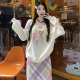 KYLETHOMASW  -  Kawaii Skirts for Womens Spring Summer Women's Clothing  Harajuku Long Skirts for Women Fashion  Y2k Style Womens Clothing