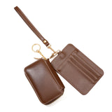 KYLETHOMASW  -  Retro Korean Style Women Short Wallet Purse Short Clutch Card Bag Zipper Multi-function Coin Pouch Card Storage Bag