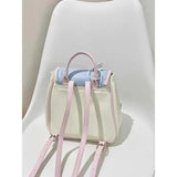 KYLETHOMASW  -  Hot Girls Dopamine Mini Backpack Women Fairycore Aesthetic Transparent Ita Bag Mochila Female Sweet Cute Mini Backpacks